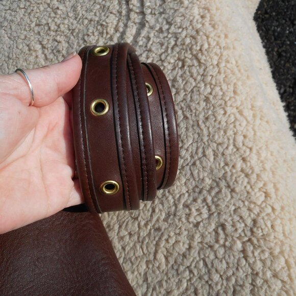 SOLD**Vintage Coach GUC Stewardess  Bag 9525,  in Mahogany, - Picture 10 of 15